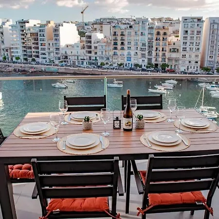 Apartamento Seafront Two Bedroom St. Julian's